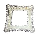 Lichtschaltersticker mit Seestern Muschel Lischtschalter Deko für Licht Schalter Steckdosen Nautische Wand Deko (Weiß)