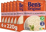 BEN'S ORIGINAL™ Express Basmati & Jasminreis 6x220g