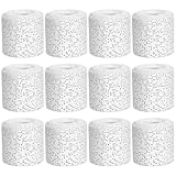 SGZIOO 12 Rollen Gipsbinden Zum Basteln, 5cm X 2,7m Gipsabdruck Babybauch Set, Gipsbinden Babybauch, Gipsverband, Gibsbinden, Gipsrollen, Gibsbindenden Zum Basteln und Modellbau Geeignet