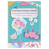 Schnippeln – Kleben – Fertig! Funkelnde Unterwasserwelt: 26 Blatt Bastelkarton mit einfachen Anleitungen für Kinder ab 4 Jahren (kiDIYs)