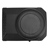 Cryfokt Subwoofer für LKW, variabler Tiefpassfilter, Subwoofer unter dem Autositz, 600 W, präzise Steuerung von 25,4 cm (10 Zoll) für Auto