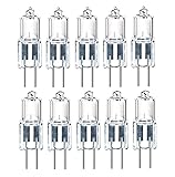 ShuoHui JC Type Halogen Lampe Halogenbirne G4 12V 35W Stiftsockel leuchtmittel 2800K (5)