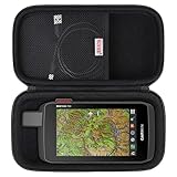 BOVKE Reisetasche für Garmin Montana 700i.700.750i GPS Handheld und Satelliten Kommunikator, Mesh Tasche für USB Kabel, schwarz