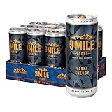 9 Mile Vodka & Energy (12 x 0,33l) | Premix in der Dose | 10% Alkoholgehalt | Granite Rock Filtrated Premium Wodka |