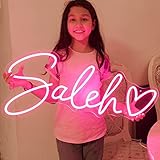 IbayNawi Neon sign personalisiert Neon Schild Personalisiert led schriftzug für Dekoration Personalisierte Leuchtschilder für Hochzeit Geburtstag Party Geschenk