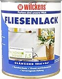 Wilckens Fliesenlack 750ml, Farbe:krem weiß