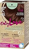 Only Love Coloration 4.68 Mokkabraun Stufe 3 (143 ml), schonende, permanente Haarfarbe, lebendige & intensive Farben mit einer perfekten Grauabdeckung