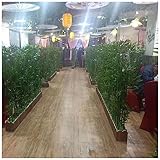 LYDZT Raumteiler, künstlicher Bambusbaum, temporäre Wand für Innen- und Außenbereich, Feng-Shui-Dekor, Landschaftsbau, Kunstpflanzen, Autos, Ausstellungen, Restaurants (Farbe: 1,8 m/5,9 ft H, Größ