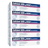 CALCIUM 500 HEXAL Brausetabletten 100 St