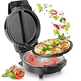 Duronic OM60 Omlettmaker, Omelette Maker mit 600 Watt und abnehmbare Antihaftplatten, Omelettemaker für Rührei und Spiegelei, Geeignet für Omelettes, Tortillas, oder Calzone