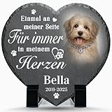 Personalisierte Haustier-Gedenktafel, Haustier-Gedenkgeschenk, Katzen-Gedenkstein, Hunde-Gedenkstein bei Verlust von Hund oder Katze, wetterfestes Outdoor-Andenken für Haustiere