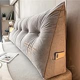 WPJQJWD Keil-Daybed-Kissen, Kopfteil Keilkissen GroßE RüCkenlehne RüCkenlehne Lesekissen Lendenwirbelbett-Lesekissen
