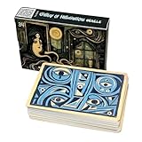 Weqizuerqi Oracle Kartenspiel | 52 Teile Wahrsagerei Intuition Deck Oracle Set | Wahrsagenspiel für Geburtstag Lesen Party Gebet Meditation Tagebuch Personal Männer Frauen