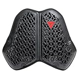 Dainese - Pro-Armor Chest 1PC L2, Motorrad Brustprotektor für Erwachsene, Zertifiziert Level 2 Motorrad Brust Protektor, Einteiliger, Leicht und Atmungsaktiv, Unisex, Schwarz