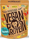 Vegan Protein Vanille | Keine Sucralose | Veganes Proteinpulver aus 4-Komponenten Pflanzliches Eiweißpulver - Laktosefrei, Glutenfrei - Ohne künstliche Süßstoffe & Aromen (Vanille, 1 Kg)