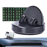 Generisch Telefonhalter für Autos Dashboard - Rotatable Universal Mobile Mount | Verbesserte Version mit starker Saugleistung - EIN -Taste -Freisetzung und 360 ° -Drotation