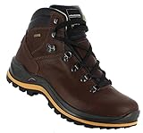 Schladminger Wanderschuhe Trekkingschuhe Damen u. Herren Art. Ursprung wasserdicht mit Vibramsohle und Weichkeil EU 43 Wood Braun