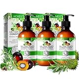 P-BEAUTY 3-IN-1 Hair Growth Conditioner & Spülung 3 x 300ml - pflegende Spülung für gesundes glänzendes Haar Haardichte Haarwachstum & Haargesundheit - mit Rosmarin, Schwarzem Rizinus und Batana Öl