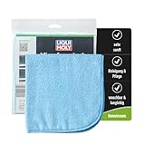 LIQUI MOLY Microfasertuch, Art.-Nr. 1651 I 40 x 40 cm Auto Trockentuch mit hoher Saugfähigkeit I 1x sanftes Mikrofasertuch zur kratzerfreien Reinigung & Pflege aller Oberflächen I Waschbar