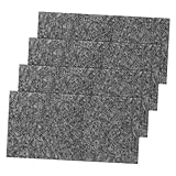 SWOOMEY 4 Stück Dekontamination Kratzer-Reparatur-Tool Reparaturtücher Für Fahrzeugkratzer Auto Poliertuch Autokratzer-entferner Nanotuch Für Auto Autolack Reparaturtuch Grey