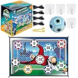 Fußball-Spielset – Kleines Fußballtor-Spielzeug, Fußball-Trainingsausrüstungsset Mit 1 Ball, 1 Flanellzielscheibe Und 2 Erdspießen | Fußballspiele Für Und Mädchen Ab 3 Jahren