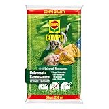 COMPO schnell keimende Universal Rasensamen 5kg für 250 m², für Spiel- und Sportrasen, ideal bei Hitze und Trockenheit, grün