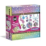 Clementoni - Crazy Chic-My Moonlight Pendants kreatives Spiel, mehrfarbig, 18584, One size
