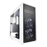 Fractal Design Focus G White Window, PC Gehäuse (Midi Tower mit seitlichem Fenster) Case Modding für (High End) Gaming PC, weiß, FD-CA-FOCUS-WT-W