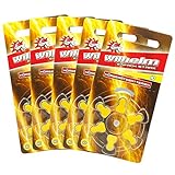 30 x WILHELM Hörgerätebatterien Typ 10 gelb Hörgerätbatterie PR70 ZL4 1,4/1,45 V