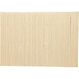 Creativ 41232 Bambusmatte für Filzherstellung, Größe 45 x 30 cm, 4 Stück, Beige