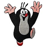 Mono-Quick GmbH Applikationen - Kids and Hits - aufbügelbar Der kleine Maulwurf Pauli ca. 7,0x7,0 cm farbig