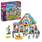 LEGO Friends Tierarztpraxis für Pferde und Haustiere - Pferdespielzeug für Mädchen und Jungen mit 3 Figuren und 5 Tierfiguren - Kreatives Spielset - Geschenk für Kinder ab 7 Jahren 42651