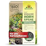 Neudorff Azet Vegane Hornspäne – 100% natürlicher Stickstoff-Langzeitdünger für alle Pflanzen, Obst und Gemüse für schnelles Wachstum und reiche Ernte, 2 kg