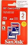 SanDisk 2x 2GB Secure Digital (SD) Card (2er Pack)