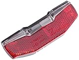 AXA Unisex 93961495SC Rücklicht Blueline 50 mm, Rot, 10x3x3cm