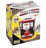 Idena 40243 - Spielzeug Kaffeemaschine mit Sound- und Lichteffekten, Kinder Küchengerät mit verschiedenen Funktionen
