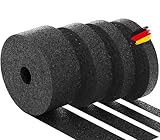 BAUHELD® Terrassenpads auf Rolle 20000x50x 3mm [Made in Germany] Stabile Bautenschutz-Matte aus Gummi-Granulat - Als Unterleg-Platten für Terrassen-Fliesen, WPC Terrassen-Dielen, Stelzlager, Balkon