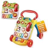 VTech Baby Spiel- und Laufwagen Special Edition I Interaktive Laufhilfe mit abnehmbarem Spielboard I Bunte Farben Musik Licht Sensor I Geschwindigkeit & Lautstärke regulierbar I 12–36 Monate