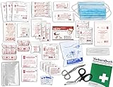 Komplett-Set Erste-Hilfe nach aktueller DIN/EN 13 157 für Betriebe mit Verbandbuch incl. Alkoholtupfer + Pinzette