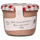 Beck Landschlachterei Hausmacher Leberwurst Fein, 180 g