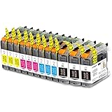 Cartridgeify LC-223 XL Druckerpatronen Kompatibel mit Brother LC223 LC-221 LC221 Patronen, für MFC-J4420DW J4620DW J4625DW J480DW J5320DW J5620DW J5720DW J680DW J880DW DCP-J4120DW J562DW