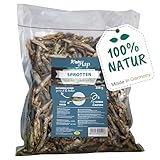 cdVet Naturprodukte FischSnack Beutel 250 g - Hund, Katze - Einzelfuttermittel - Belohnung - wertvolle Omega Fettsäuren - natürlich - luftgetrocknet - ohne Farbstoffe + Konservierungsstoffe -