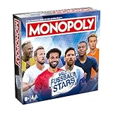 Winning Moves Monopoly Weltfussball Stars Edition - Monopoly Spiel für Fans - Familienspiele Strategie Brettspiele Weltfussball Stars - 2+ Spieler ab 8+ Jahren - Deutsch