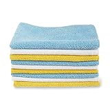 Amazon Basics Mikrofaser Reinigungstuch, 12 Stück, Mehrfarbig, 30.5 L x 40.5 B cm