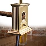 WEIMILOR Vierfach-Tisch-Zigarrenschneider, gebürstetes Finish, gerade Schneider mit 52 und 60 Ringmaß, Tisch-Guillotine-Zigarrenschneider mit Schublade für Schnittstücke