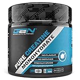 Creatin Pulver - 300 g - Reines Creatin Monohydrat - Optimale Löslichkeit - Vegan - Ohne Zusätze - Pure Powder - German Elite Nutrition