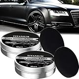 Altinoran Titanium Ceramic Wax, Altinoran Car Care Polish, Altinoran Ceramic Wax, Altinoran Titanium Ceramic Car Wax, Auto Car Scratch Repair Remover Wax, Long-Term Paint Protection (2PCS)