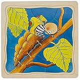 Goki 57523 - Schichtenpuzzle - Die Raupe