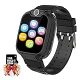 Smartwatch für Kinder, Musik Kinder Smartwatch Uhr Telefon mit SOS Anruf, 16 Spiel, Kamera, Wecker, Rechner, Kids Smartwatch Geschenke Geburtstag für Junge Mädchen [Eingebaute SD-Karte]