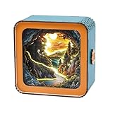 KAAYEE 3D Puzzle Holz Nachtlicht Erwachsene, (Verloren in der Wildnis) 3D Holzpuzzle Nachtlicht, Wooden Puzzle 3D Night Light